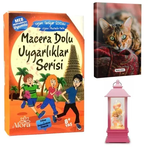 Macera Dolu Uygarlıklar 5 Kitap - Şaşkın Kedi Planlama Defteri ve Balo