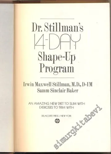Dr. Stillman's 14-Day Shape-Up Programme -