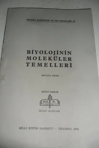 Biyolojinin Moleküler Temelleri