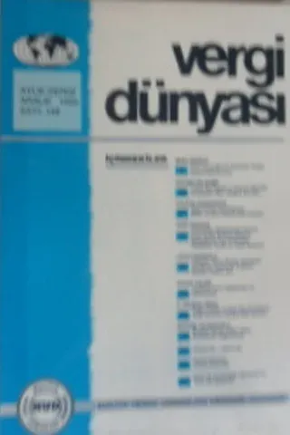 Vergi Dünyası 1993/148