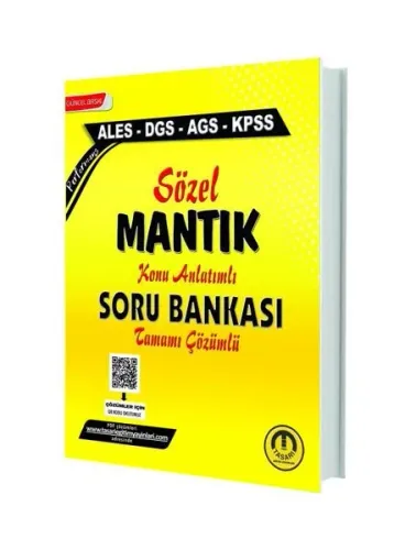 Tasarı Yayınları ALES DGS KPSS MEB-AGS Sözel Mantık Konu Anlatımlı Soru Bankası Çözümlü