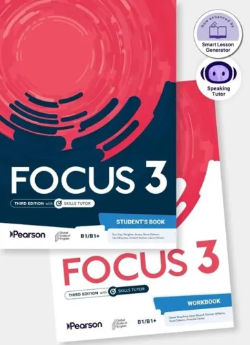 Focus 3rd Edition Level 3 Student's Book and Workbook with Online Prac