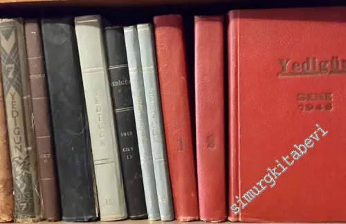 Yedigün Mecmuası (7 Gün Dergisi) 12 Cilt, 411 Sayı, 1933 - 1946 -