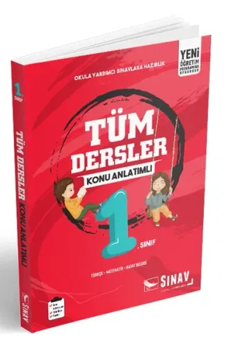 Sınav Yayınları 1. Sınıf Tüm Dersler Konu Anlatımlı