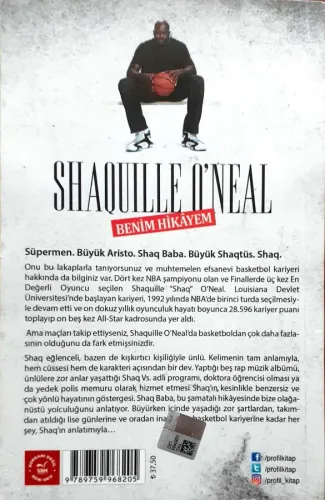 Benim Hikayem Shaquille O'neal Profil