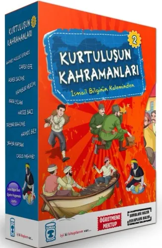 Kurtuluşun Kahramanları 2 Set  – (10 Kitap)