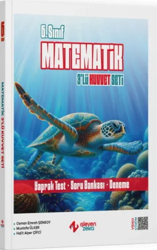 İşleyen Zeka Yayınları 6. Sınıf Matematik 3'lü Kuvvet Serisi Seti