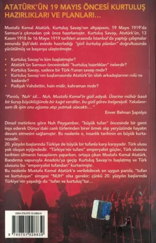 Atatürk'ün Gizli Kurtuluş Planları Sinan Meydan İnkılap Yayınevi %35 i