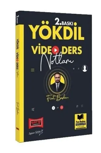 ​Yargı Yayınları YÖKDİL Video Ders Notları