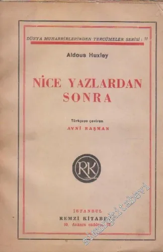 Nice Yazlardan Sonra -        1946