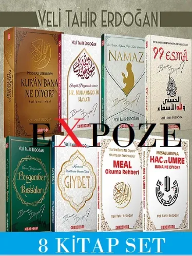 Kuran Bana Ne Diyor Seti - 8 Kitap Veli Tahir Erdoğan