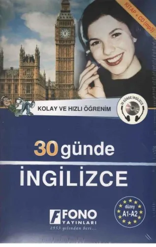 30 Günde İngilizce (Kitap + 2 CD)