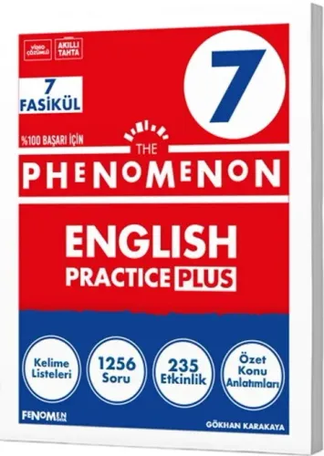 Fenomen 7. Sınıf The Phenomenon English Practice Plus 7 Fasikül