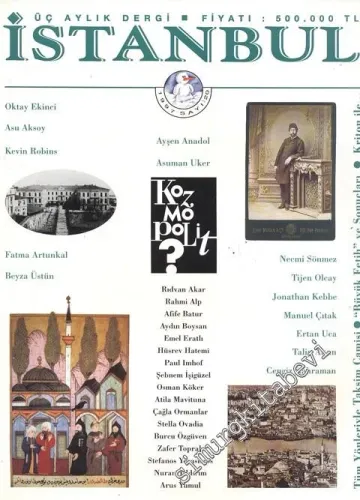 İstanbul Dergisi - Dosya: Kozmopolit - Sayı: 20        1997