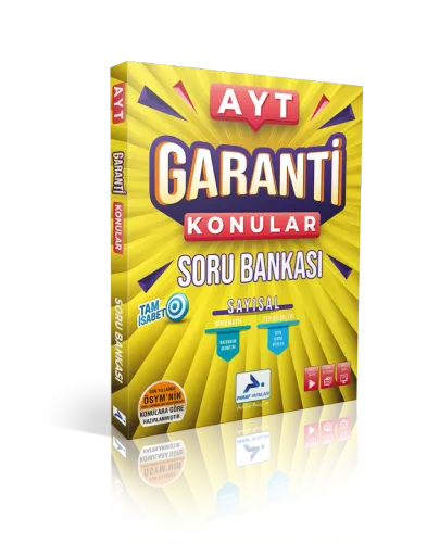 PARAF AYT SAYISAL GARANTİ KONULAR SORU BANKASI
