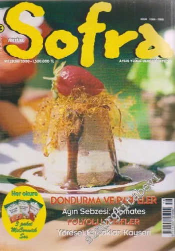 Sofra Aylık Yemek Dergisi - Sayı: 56      Haziran 2000