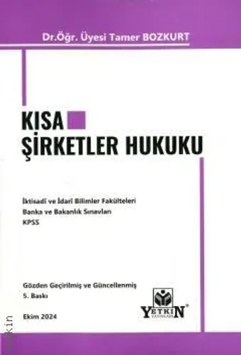 Kısa Şirketler Hukuku
