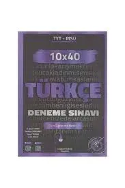 EDEBİYAT SOKAĞI TYT-MSÜ TÜRKÇE DENEME