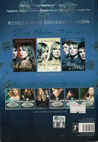 Mavi Büyü Richelle Mead Artemis Yayınları %56 indirimli