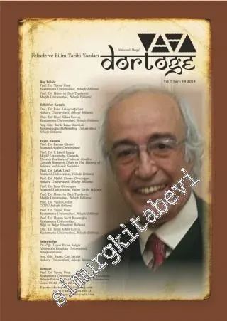 Dörtöğe Dergisi: Felsefe ve Bilim Tarihi Yazıları - Sayı: 14    Yıl: 7  Ocak