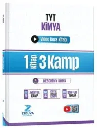 ZEDUVA MESCHEMY KİMYA TYT KİMYA 1 KİTAP 3 KAMP VİDEO DERS KİTABI
