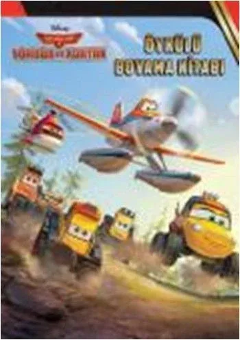Disney Uçaklar 2 Söndür ve Kurtar Öykülü Boyama Kitabı