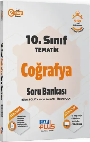 Çap Yayınları 10. Sınıf Coğrafya Tematik Soru Bankası
