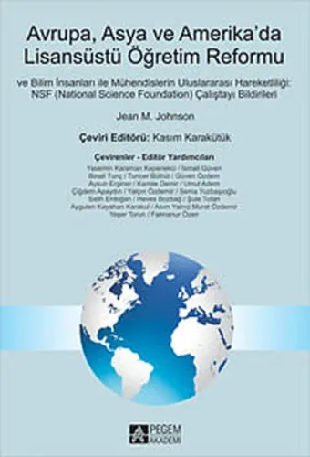 Avrupa, Asya ve Amerikada Lisansüstü Öğretim Reformu