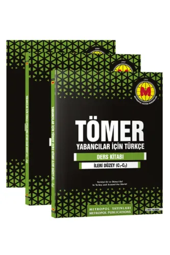 Metropol TÖMER Yabancılar İçin Türkçe Öğretim Seti 3 C1 C2