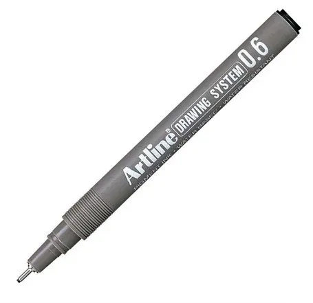 ARTLİNE 0,6MM EK-236 ÇİZİM KALEMİ - SİYAH