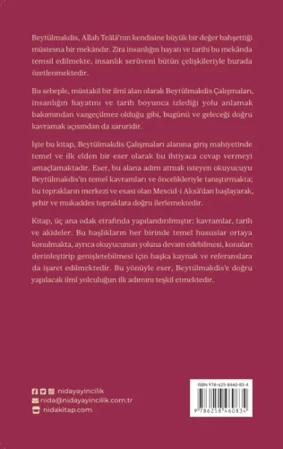 Beytülmakdis Çalışmalarına Giriş