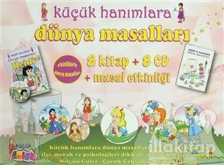 Küçük Hanımlara Dünya Masalları ( 8 Kitap, 8 CD, Masal Etkinliği)