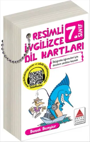 Delta Kültür Yayınları 7. Sınıf Resimli İngilizce Dil Kartları Delta K