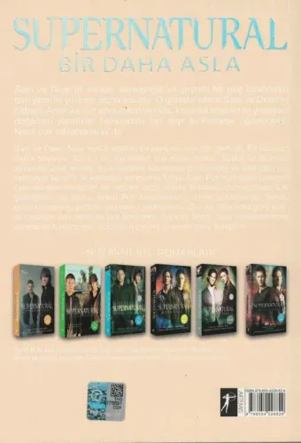 Supernatural - Bir Daha Asla Keith R.A. DeCandido Artemis Yayınları %4
