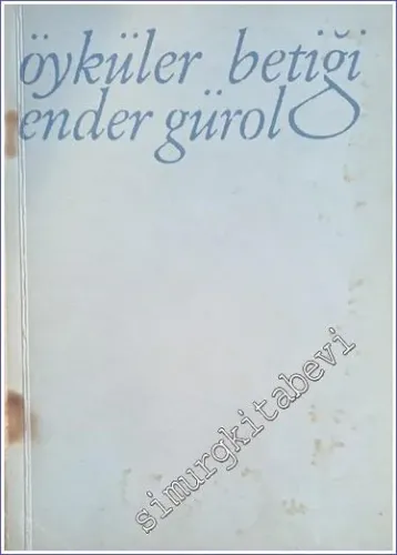 Öyküler Betiği İMZALI -        1965