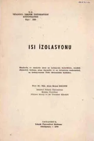 Isı İzolasyonu