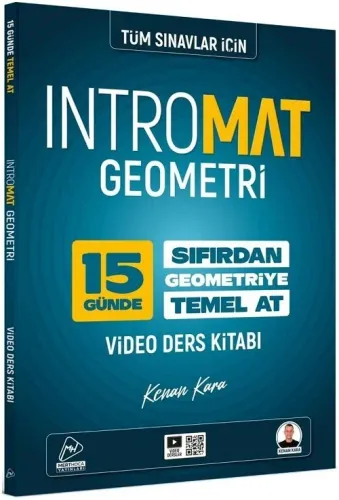 Kenan Kara 15 Günde İntroMat Geometri Video Ders Kitabı