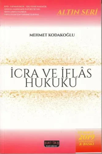İcra ve İflas Hukuku