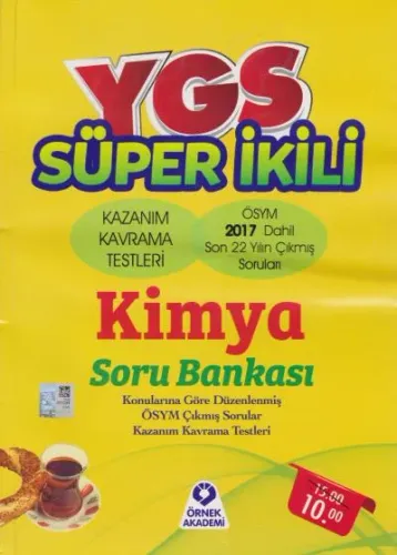 YGS Süper İkili Kimya Soru Bankası