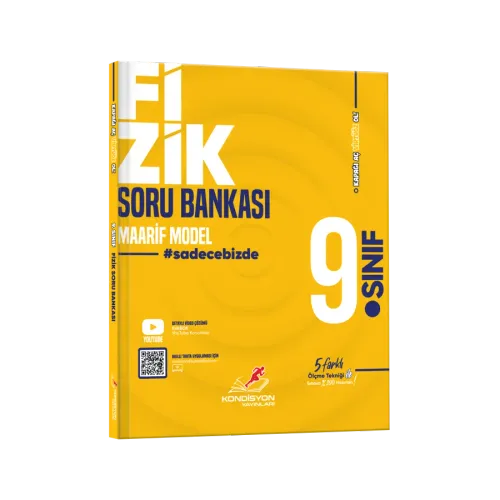 KONDİSYON YAYINLARI 9.SINIF VİRTÜÖZ FİZİK SORU BANKASI