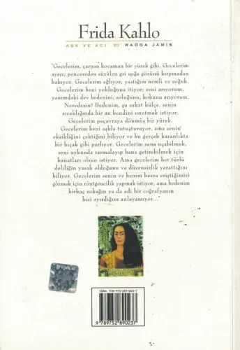 Aşk ve Acı Frida Kahlo Rauda Jamis Everest Yayınları %40 indirimli