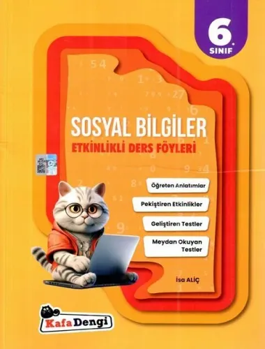 Kafa Dengi Yayınları 6. Sınıf Sosyal Bilgiler Etkinlikli Ders Föyleri