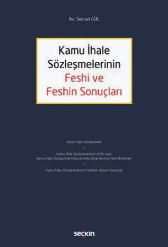 Kamu İhale Sözleşmelerinin Feshi ve Feshin Sonuçları