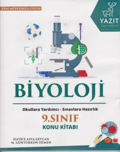 9. Sınıf Biyoloji Konu Kitabı; Okullara Yardımcı - Sınavlara Hazırlık
