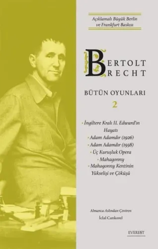 Bertolt Brecht - Bütün Oyunları 2 (Ciltli)