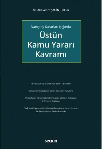 Üstün Kamu Yararı Kavramı