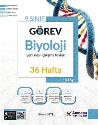 Armada Yayınları 9. Sınıf Biyoloji Görev Çalışma Föyleri