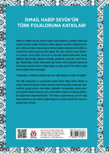 İsmail Habip Sevük’ün Türk Folkloruna Katkıları Oğuzhan Karaduman İsmail Habip Sevük’ün Türk Folkloruna Katkıları Oğuzhan Karaduman