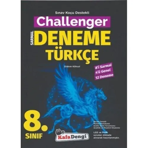 KAFADENGİ 8.Sınıf LGS TÜRKÇE CHALLENGER 12 DENEME