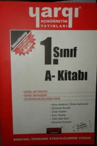 1. Sınıf A-Kitabı
